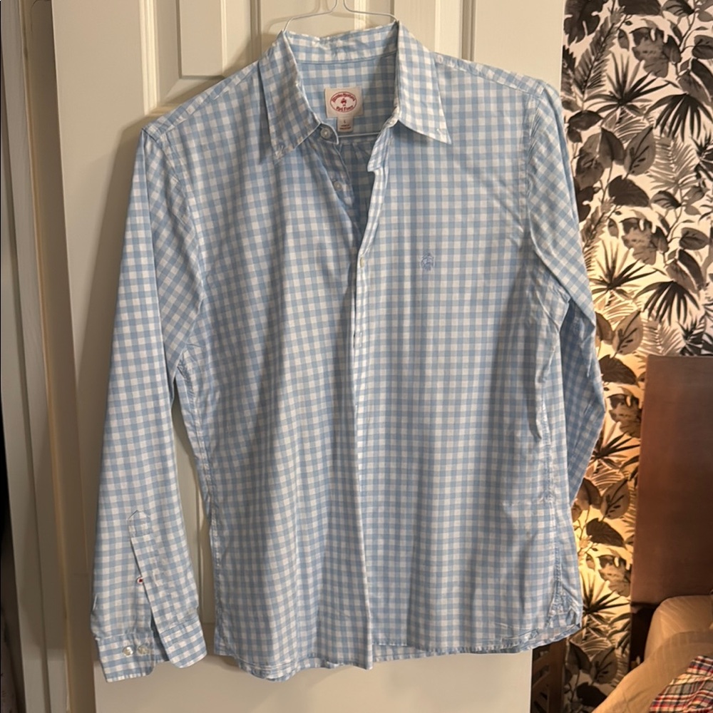 Blue Checkered Men's Shirt
